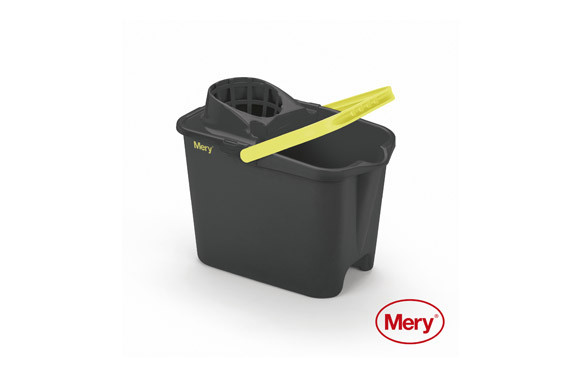 CUBO CON ESCURRIDOR 14 L - ANTRACITA
