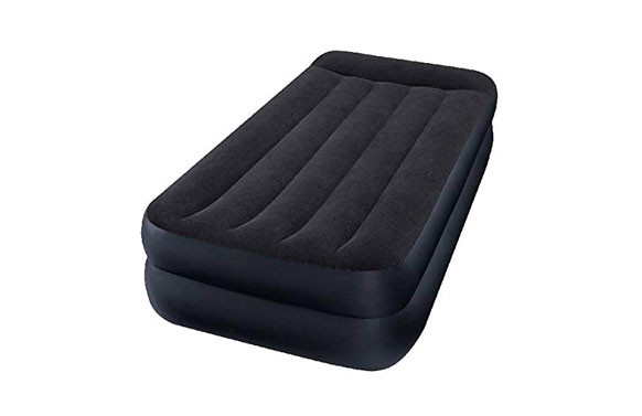 COLCHON-CAMA HINCHABLE INDIVIDUAL CON INFLADOR FIBER TECH 99 X 191 X 42 CM
