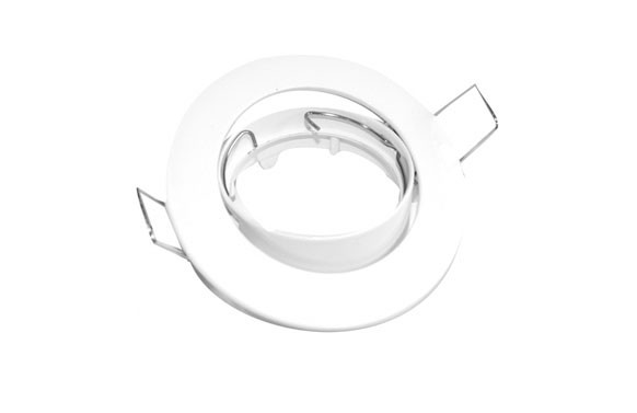 ARO CIRCULAR BASCULANTE BLANCO (GU10 INCL)