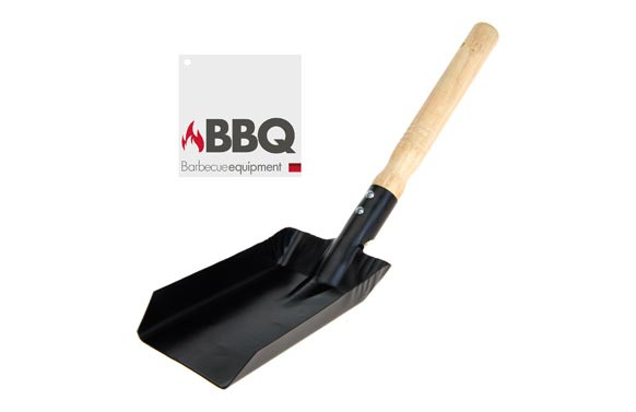 PALA BARBACOA CARBON 37 X 9,5 CM NEGRA