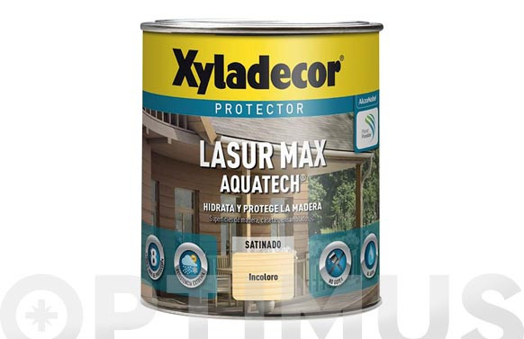 LASUR EXTRA SATINADO AQUATECH 0,750L PINO