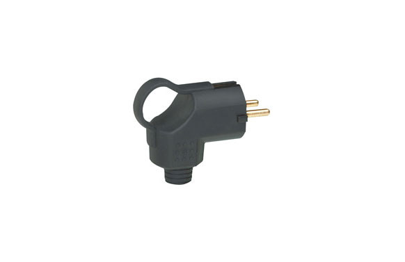 CLAVIJA DE CAUCHO CON ANILLO TIRADOR 10/16A