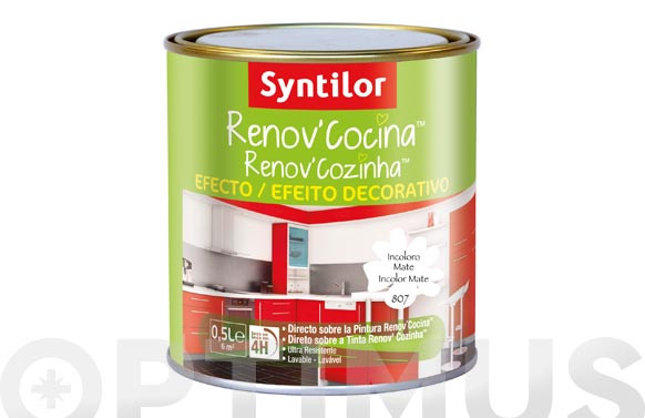 BARNIZ EFECTO DECORATIVO RENOV\'COCINA METALIZADO-0,5L