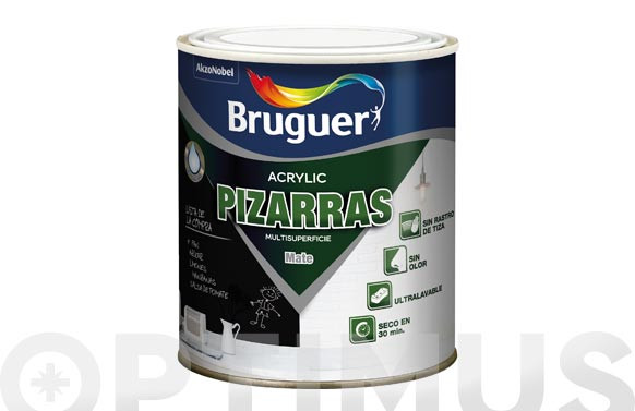 ESMALTE ACRYLIC PIZARRAS 0,75L-NEGRO