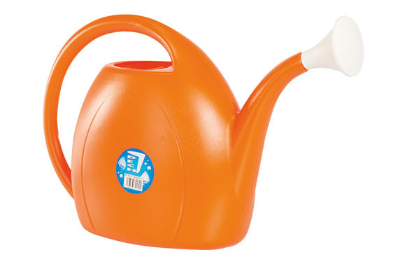 REGADERA PLASTICO 7 LT NARANJA
