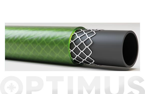 MANGUERA JARDIN TRENZADA 3CAPAS \'TERRA\' Ø15 MM X 50 MT