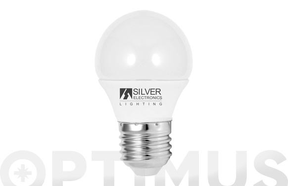 LAMPARA ESFERICA ECO LED 436LM (PACK 4UN) E14 5W 6000K