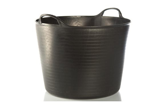 CAPAZO PLASTICO FLEXIBLE MULTIUSOS 42 LT NEGRO