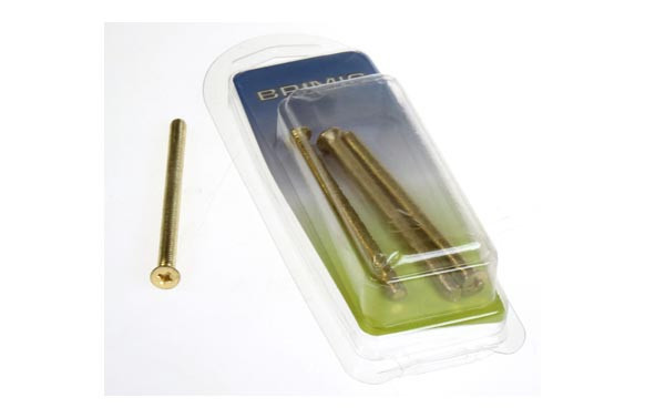TORNILLO PARA CILINDRO (BLISTER 4 UNIDADES) 5X65 LATONADO