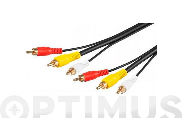 CONEXION 3RCA - 3RCA 1,5M