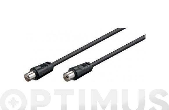 PROLONGADOR ANTENA TV 1,5M NEGRA