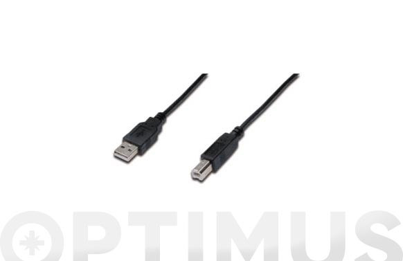 CONEXION USB B - M/M 1,8M