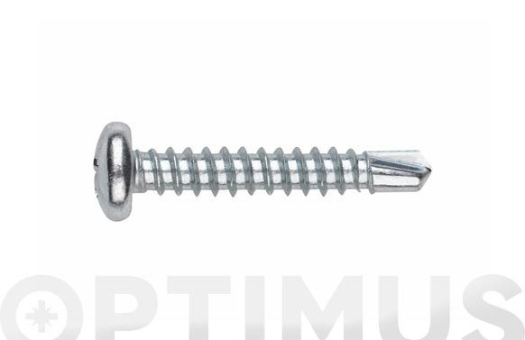 TORNILLO AUTOTALADRANTE DIN-7504-N ZINCADO 4,8X19 MM (110 UNIDADES)