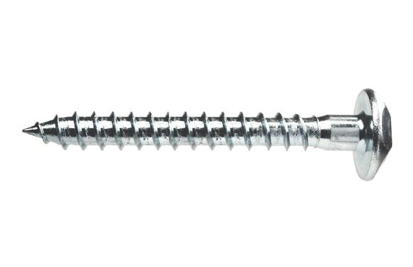 TORNILLO MADERA INVIOLABLE TORX ZINCADO 7X60 (4 UNIDADES)