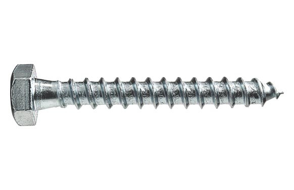 TORNILLO MADERA DIN-571 HEXAGONAL ZINCADO 10X100 (10 UNIDADES)