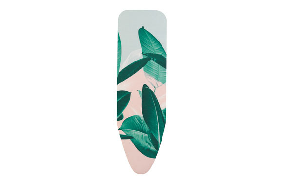 FUNDA MESA PLANCHAR 124X38 TROPICAL LEAVES