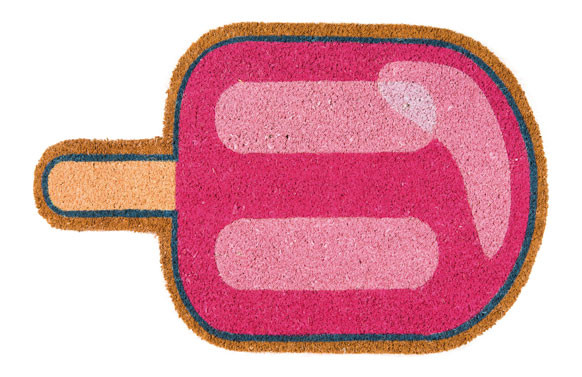 FELPUDO COCO FORMA HELADO 45X70 CM