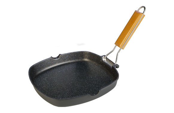 GRILL LISO ALUMINIO FUNDIDO ECOCHEF 20X20 CM