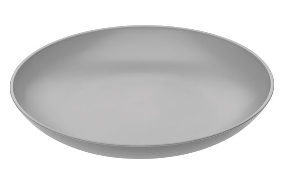 PLATO RONDO GRIS HONDO