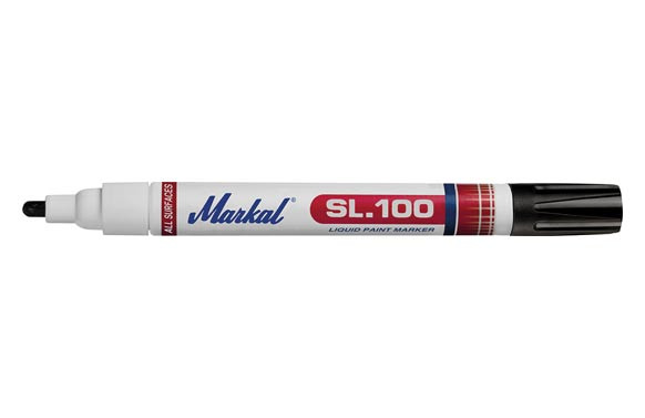 ROTULADOR PERMANENTE DE PINTURA SL-100 NEGRO