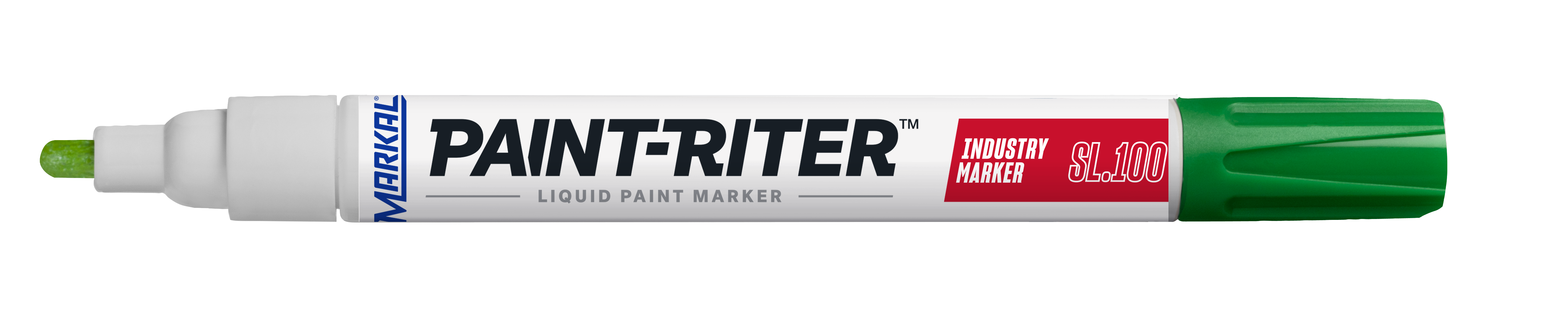 ROTULADOR PERMANENTE DE PINTURA SL-100 VERDE