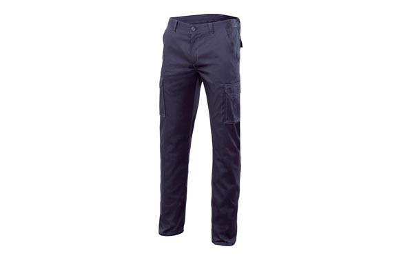 PANTALON MULTIBOLSILLOS STRETCH AZUL MARINO 38