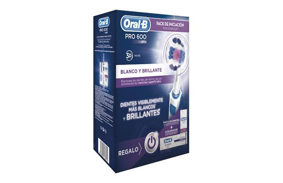 CEPILLO DENTAL ORAL-B PRO600 PACK WOW