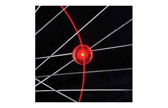 LUZ POSICION RADIO BICICLETA ROJO 2 PIEZAS