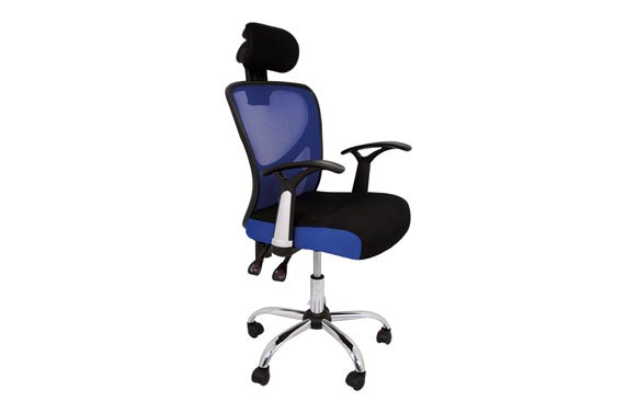 SILLA OFICINA ACTUAL AZUL