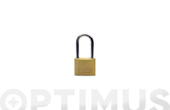 CANDADO LATON TIFON ARCO LARGO 30 MM LLAVES IGUALES