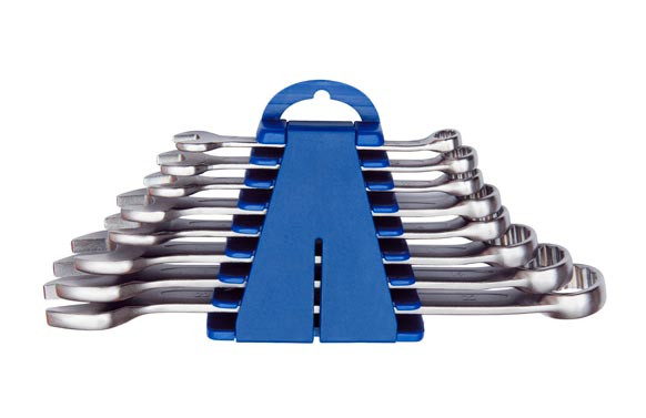 LLAVE COMBINADA CROMO MATE JUEGO 8-22 MM 8 PIEZAS
