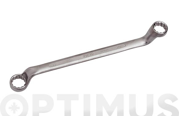 LLAVE ESTRELLA ACODADA CROMO MATE 14-15 MM
