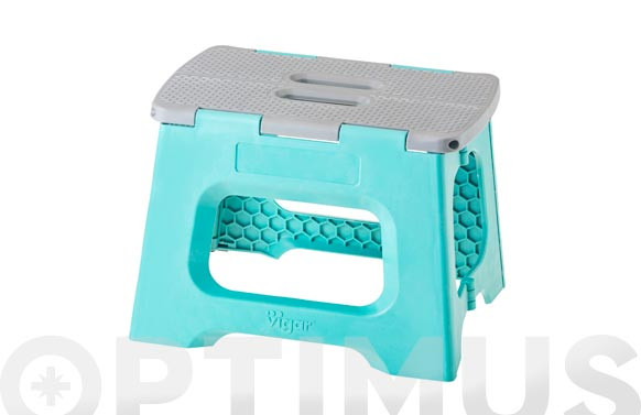 TABURETE PLEGABLE 23 CM TURQUESA