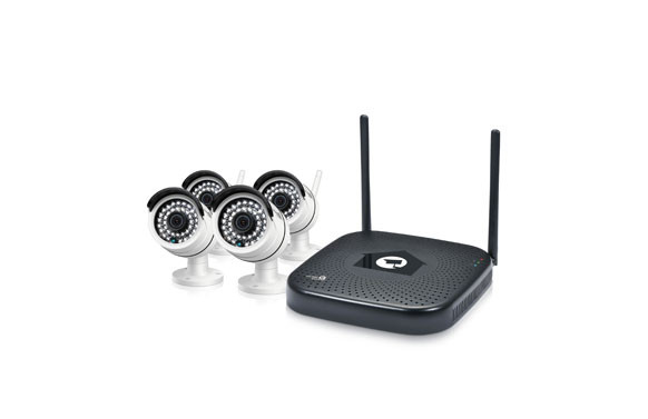 EQUIPO SEGUIRIDAD WIFI COMPLETO 4 CAMARAS
