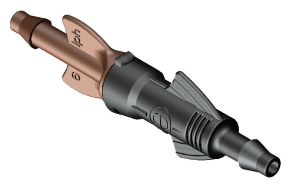 GOTERO INTERLINEA REGULABLE 0-6 LT/H (10 UDS) SIN ESTACA