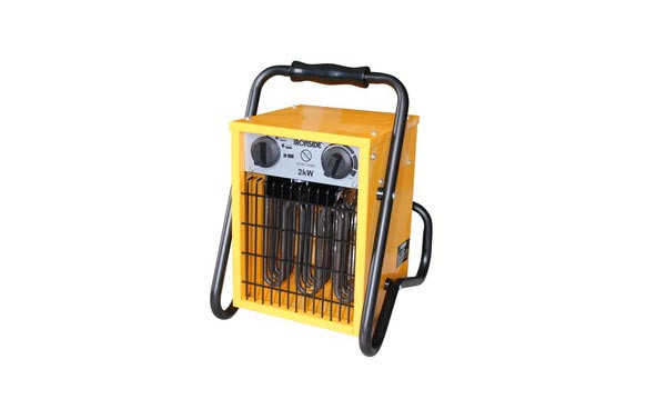CALEFACTOR PROFESIONAL ORIENTABLE 650 / 1300 / 200 CON TERMOSTATO Y ASA DE TRANSPORTE