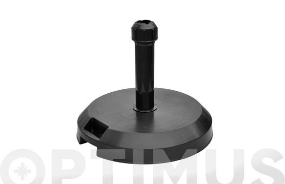 PIE PARASOL CEMENTO PP ANTRACITA 26 KG Ø 18-55 MM