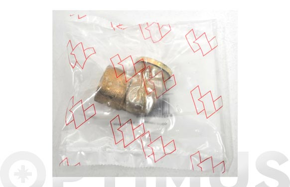 CODO MIXTO ROSCA HEMBRA COBRE 90 GR 18 MM X 1/2\"