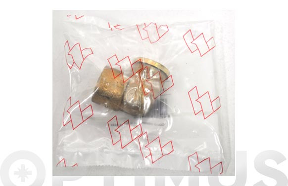 CODO MIXTO ROSCA HEMBRA COBRE 90 GR 22 MM X 1/2\"