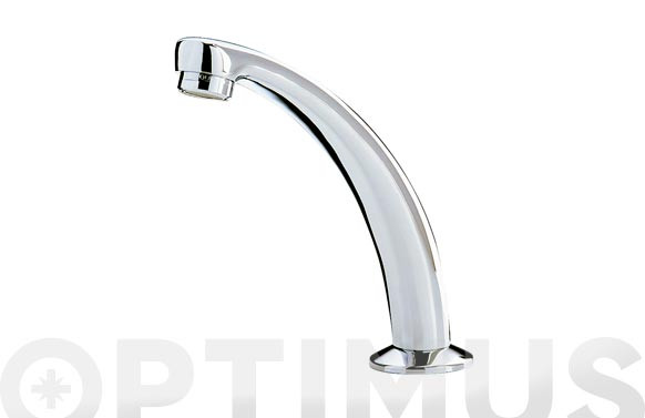 CAÑO LAVABO GIRATORIO 1/2\" CROMO