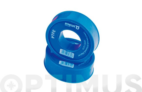 CINTA TEFLON 12 MT 12 MM X 0,075 MM