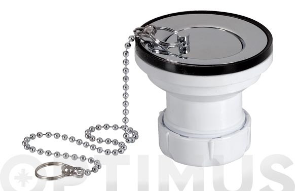 VALVULA LAVABO/ BIDE CON TAPON 63 MM S-35 1 1/2\"