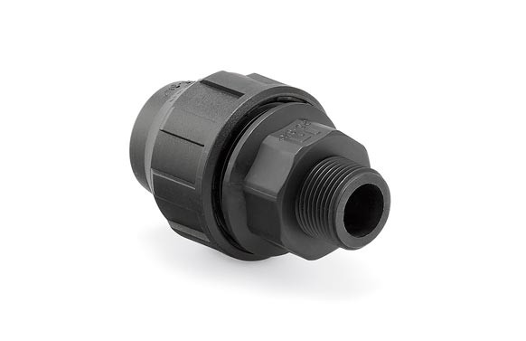 ENLACE MIXTO ROSCA MACHO PE 20 MM 1/2\"