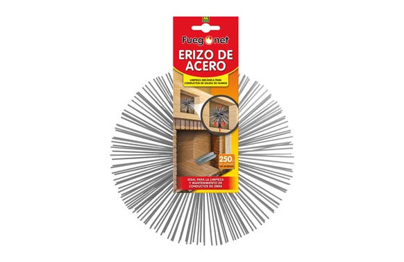 ERIZO RECAMBIO KIT DESHOLLINADOR ACERO 250MM