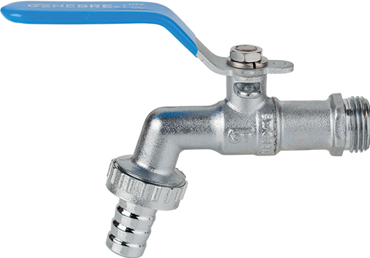 GRIFO ESFERA PARA MANGUERA M-M 3/4 - 1\"