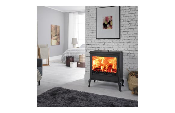 ESTUFA LEÑA AUBE CON HORNO 7,10KW ECODESIGN