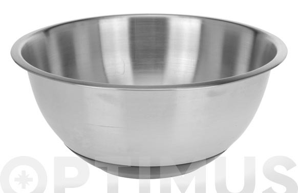 BOL ACERO INOX MATE BASE SILICONA Ø28 X 12 CM