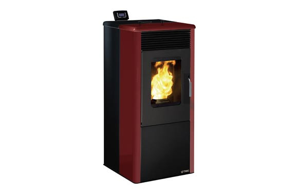 ESTUFA PELLET 10KW TMC900 ELEGANCE WIFINEGRO/BURDEOS