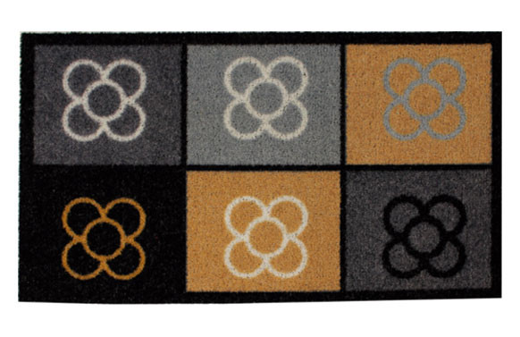 FELPUDO COCO ESTAMPADO 40X70 MODERNISTA
