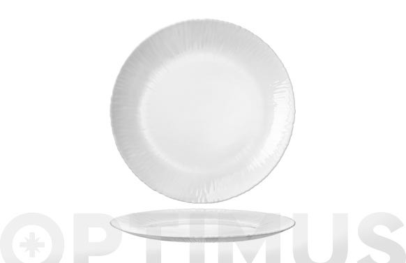 PLATO LLANO OPAL COCONUT 27 CM